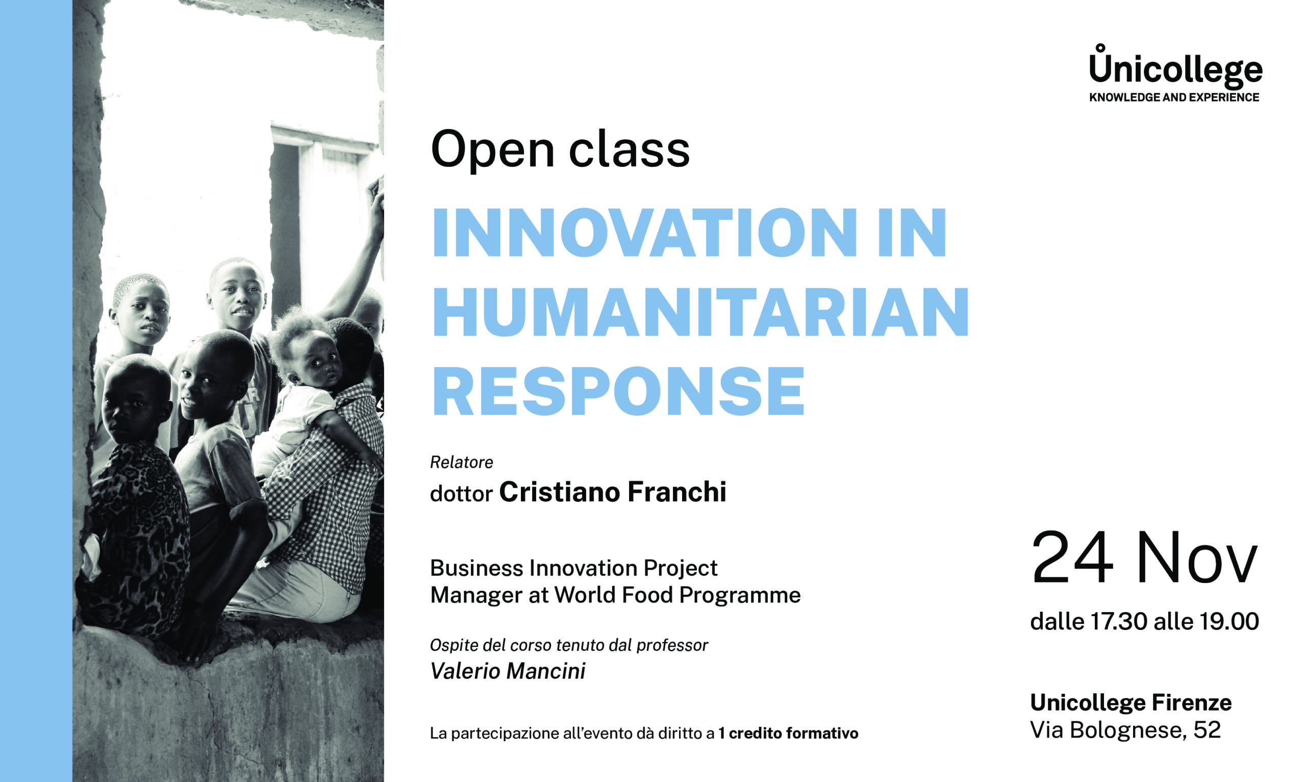 Innovation in humanitarian response
